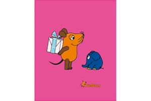 CTI 039100 Fleece Decke Die Maus Geschenk / 130 x 160 cm