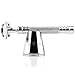 Jagen David ® D3 - Double Edge Razor with Stand - Safety Razor Fits All Double Edge Razor Blades unique Christmas gift for him (Silver)