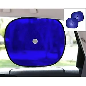 Vocado Car Side Window Stick On Sunshade Set of 2-Blue for Indigo 2002-2015