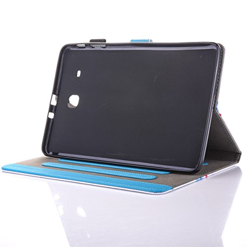 inShang T560 Cover für Samsung Galaxy TAB E 9.6 Inch T 560 Hülle mit PU Leder Skins Etui Schutzhülle Ständer Smart Case Cover, - 5