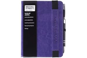BROOK STREET NOTES Cuaderno de notas A6, lista de tareas, gama nueva, color morado A6