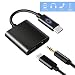 Produktbild Typ C / USB C Kopfhörer Audio- und Ladekabeladapter 2 in 1 USB Typ C auf 3,5 mm Kopfhöreranschluss Audioadapter für Lautsprecher, Google Pixel 2 / 2XL, Kopfhörer, HTC U11 / U Ultra, MacBook Pro