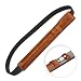 Produktbild StilGut Pencil-Halter für Apple iPad Pro 12,9" aus echtem Leder (V2 verbesserte Variante) mit Lightning Adapter-Fach & Lasche. Stift-Halterung zur sicheren Aufbewahrung des Apple Pens, Cognac