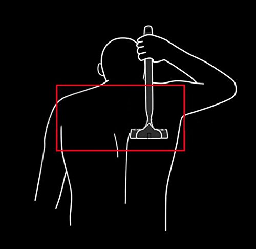 RESPEKT Rückenrasierer – Do it yourself – Rücken rasieren leicht gemacht - 4