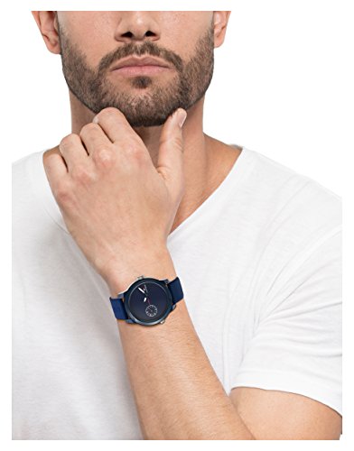 Tommy Hilfiger Men's 'Denim' Quartz Plastic and Rubber Casual Watch, Color Blue (Model: 1791325)