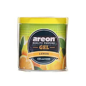 Areon Lemon Gel Air Freshener for Car (80 g) (GCK04)