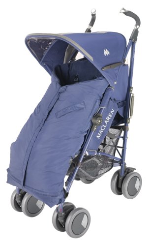 Maclaren Expandable Footmuff (Crown Blue)
