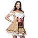 Produktbild Crylee Oktoberfest Elegante bluse transparente Ärmel DamenBluse mit Spitze Damen Trachtenbluse Dirndl Kollektion inkl Spitzenschürze Damen Dirndl