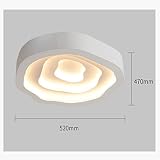 Stylehome 68W LED Deckenlampe 6810 nicht dimmbar Warmweiss - 2