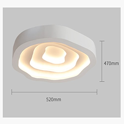 Stylehome 68W LED Deckenlampe 6810 nicht dimmbar Warmweiss - 2