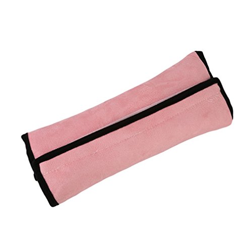 CAOLATOR Auto Sicherheitsgurt Schulterpolster Schlafkissen Schulterkissen Autositze Gurtpolster für Kinder Auto Baby Pillow Schulterschutz (Rosa) - 5