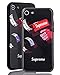 Produktbild Sup Pistol Case [ Kompatibel mit Apple iPhone 7/8, in Schwarz ] Supreme Hülle mit Geldpistolen Look - Cashgun Design Rückseite aus Panzerglas