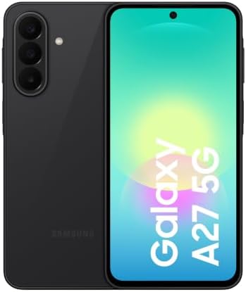 Samsung Galaxy A27 5G, 128GB, RAM 6GB, Black [Versione Italiana]