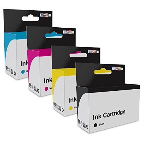 Prestige Cartridge V3d31oneset Lot de 4 Cartouches d'encre compatible avec Imprimante Dell V525W/V72 Prestige Cartridge V3d31oneset Lot de 4 Cartouches d'encre compatible avec Imprimante Dell V525W/V72