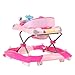Kiddu Harley Rocker Baby Walker (Pink, 6 Months)