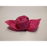 Servietten - Rose in rosa 12 er - Set,zum Muttertag, Hochzeit, Geburtstag, Konfirmation und zu allen besonderen Anlässen