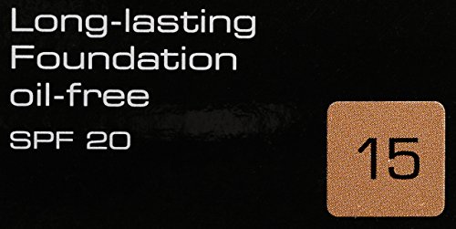 Artdeco Make-Up femme/woman, Long-lasting Foundation Oil-free SPF20 Nummer 15 Healthy beige, 1er Pack (1 x 30 ml) - 6