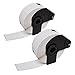 Price comparison product image PerfectPrint Compatible Label Roll Replacement for Brother QL-810W QL-820NWB QL-580N QL-800 QL-1050 QL-1050N QL-1060N QL-500 QL-550 QL-570 QL-700 QL-710W DK-11201 (Black on White, 2-Pack)