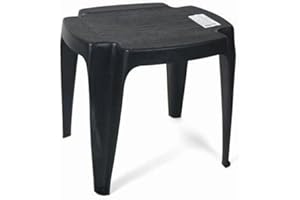 IPAE-PROGARDEN Mesa Siusi Antracita 42 x 37 x 38 cm