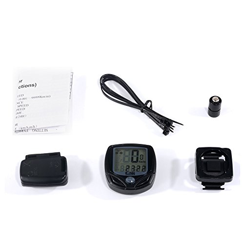iRegro Fahrradcomputer, Original wasserdicht drahtloser Kilometerzähler, LCD-Hintergrundbeleuchtung-Bewegung-Sensor im Freien, das Realtime Speed Tracking - 8