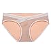 Intimate Portal Women's Under the Bump Maternity Knickers Lace Black Beige Large (2 Pack)
