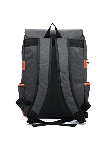 EssVita Vintage Rucksack Herren Damen Unisex School Student Oxford Laptop Rucksack Retro Rucksäcke Schulrucksack - 3