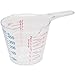 Acrylic Measuring Cup with Red and Blue Markings - 2 Cup Capacity RS.1332.00