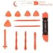 Produktbild becemuru 13 in 1 DIY Handy Opener-Kit Demontage Wartung Set Precision Repair Tools für iPhone/Samsung/PC/Smartphone/Tablet/Kamera