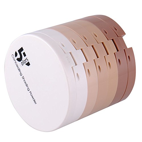 5 in1 Concealer Trimmen Pulver Abdeckcreme Paletten Whitening Oil Control Pressed Powder 5 Farben - 5