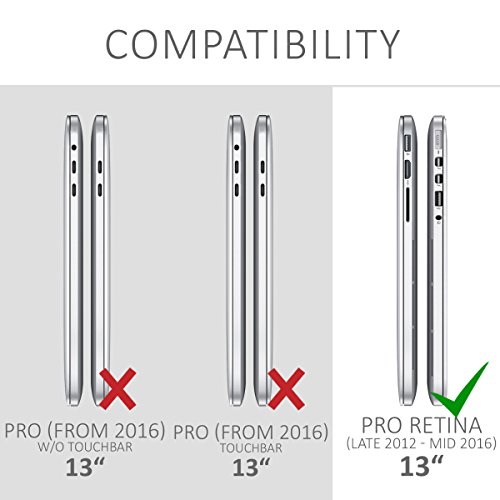 kwmobile Displayschutzfolie kristallklar für Apple MacBook Pro Retina 13″ (Modelle ab Ende 2012 – Mitte 2016) – Folie Schutzfolie Displayschutz Displayfolie - 5