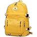 Produktbild BRKJDP Design USB Lade Rucksäcke Frauen Schule Tasche Rucksack Für Teenage Mädchen Mochila Freizeit Reisen Tägliche Bagpack Weiblich-gelb