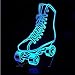 Produktbild Shuyinju Coole Rollschuhe Led 3D Lampe Farbwechsel Sensor Schuhe 3D Nachtlicht Hause Raumdekoration Atmosphäre Lampe Beste Kind Geschenk