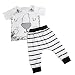 For 0-2 years old boys,Clode® 1Set Newborn Toddler Kids Baby Boy T-shirt Tops+Pants Clothes Outfits (80cm :for 18 months)