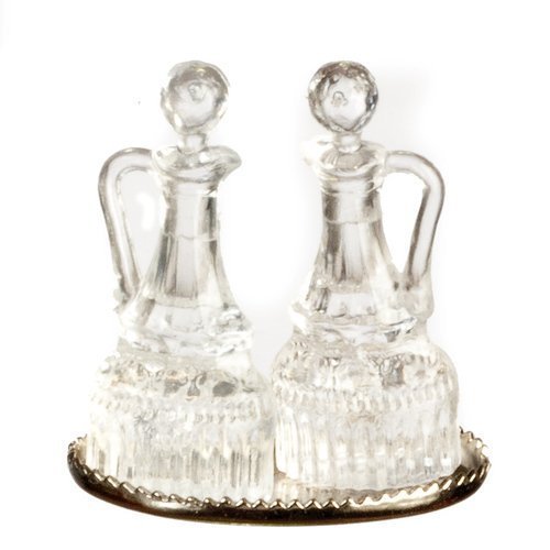 Melody Jane Casa Muñecas y Aceite Vinigar Set Vinagrera Miniatura Comedor Cocina Accesorio