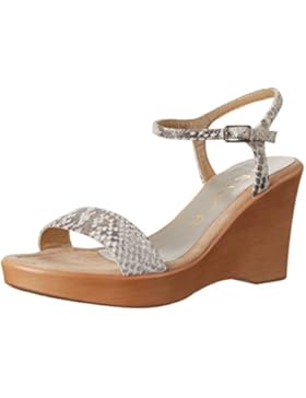 Unisa Damen Rita_17_fv Offene Sandalen mit Keilabsatz