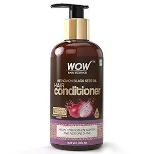 WOW Skin Science Onion Conditioner For Dandruff/Hairfall/Curly Hair/Damaged Hair -300ml