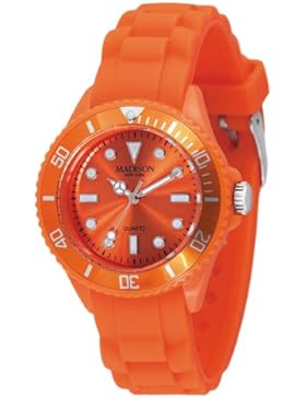 Madison New York Unisex-Armbanduhr Candy Time Mini Analog Silikon L4167-04/3