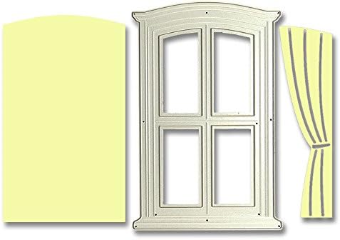 All Occasion Dies Window Die, Background &amp; Curtain Templates &amp; 5xA5 Acetate