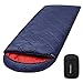 Produktbild SONGMICS Camping Schlafsack mit Kompressionsbeutel, fÜr alle 4 Jahreszeiten, leicht zu transportieren, kompakt, mit Ultraschall-NÄhten, Camping, Wandern, Komforttemperatur 5-15°C GSB20QR