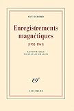 Image de Enregistrements magnétiques: (1952-1961)