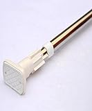 YANZHEN Duschvorhangstange rostfreier Stahl Freies Stanzen Teleskopstangen Gerade Ausführung Pole Kleiderständer Gardinenstange Teleskop-Duschstange ( größe : 60-120cm )