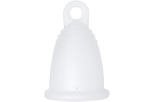 MELUNA Me Luna Coupe menstruelle Classic, bague, transparent, taille XL