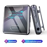 【Kompatibel mit noch mehr Bluetooth-Headsets】Der U3-MP3-Player unterstützt TWS-Kopfhörer. Kompatibel mit Bluetooth-Version 2.0 / 3.0 / 4.0 / 5.0. Sie können Ihre Lieblingsmusik genießen, indem Sie einen Bluetooth-Kopfhörer oder -Lautsprecher anschließen.