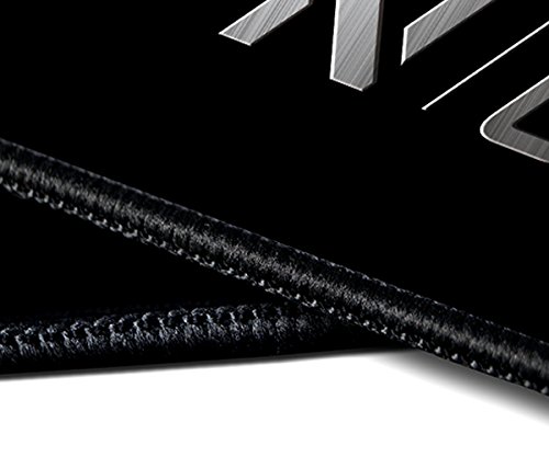 Zalman ZM-GP2 Negro Alfombrilla para rat  n - Alfombrilla de rat  n  Negro  Imagen  Microfibra  350 mm  780 mm  3 mm 