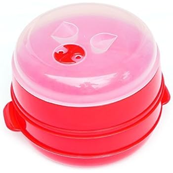 Mikrowellen-Dampfgarer 3 Ebenen Dampfkochtopf: Amazon.de