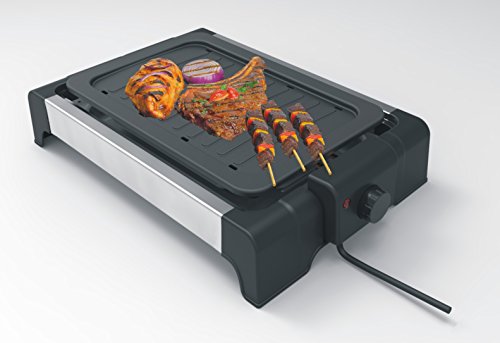 Triomph ETF1493 Elektrogrill für Fleisch, 45 x 28 x 8,5 cm, Schwarz - 2