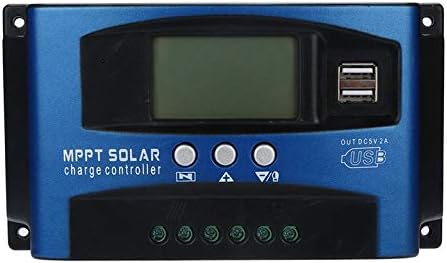 Kurphy 40/50/60A MPPT Solar Panel Regulator Charge Controller 12V/24V Auto Focus Tr Charger auto switch Solar Panel Regulator USB