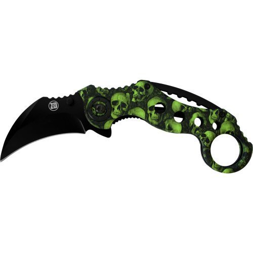 Haller Zombie Dead Karambit Taschenmesser Messer