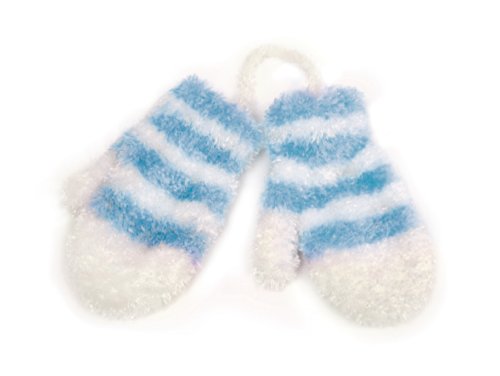 Anucci Babies Aqua White Stripe Magic Mittens GL100