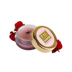 TAC - The Ayurveda Co. Rose Lip Balm For Women Dark Lips To Lighten & For Men With Shea Butter & Cocoa Butter For Dry Lips, Sulphate & Paraben Free - 5gm